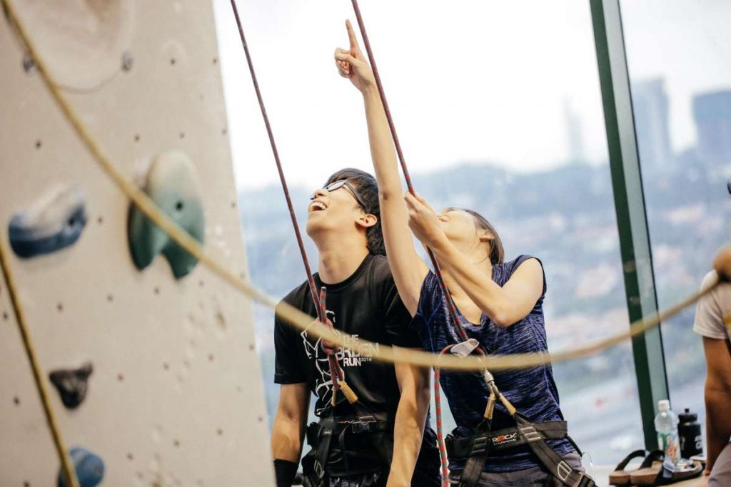 camp5 climbing
