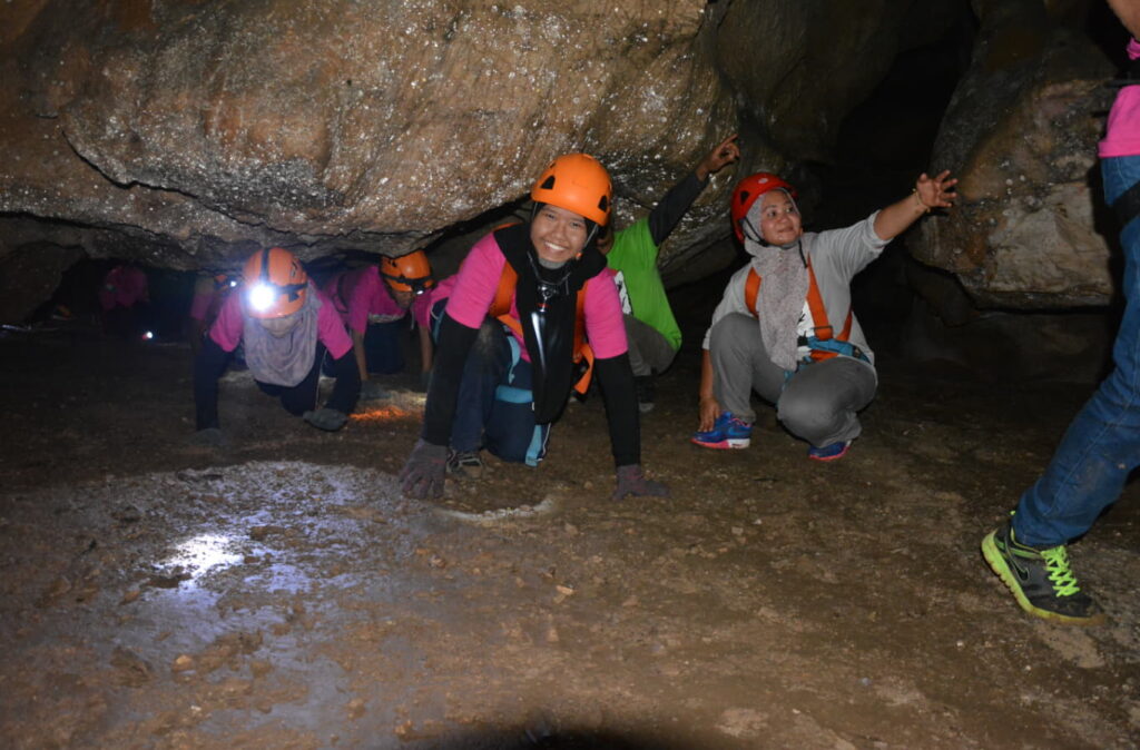 educational caving