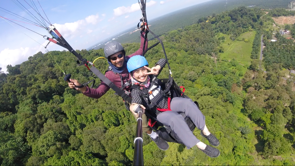 harga tiket paragliding bukit jugra