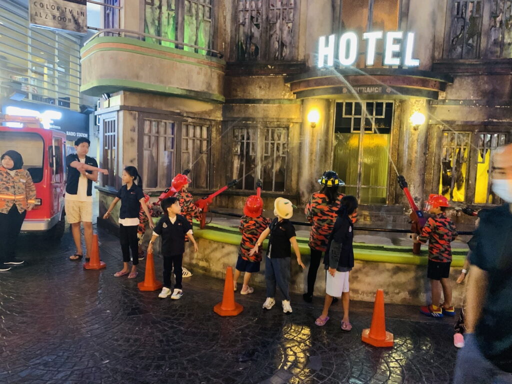 kemudahan di kidzania kl