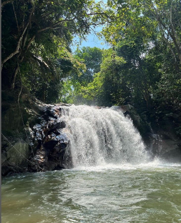 lokasi serendah waterfalls selangor
