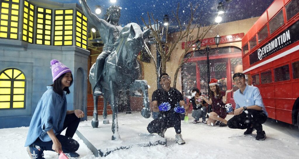 snow walk i-city shah alam