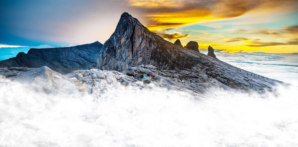 tarikan gunung kinabalu