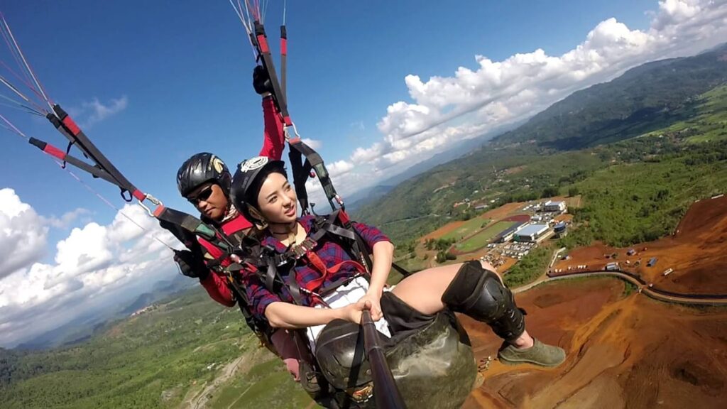 harga tiket ranau paragliding park
