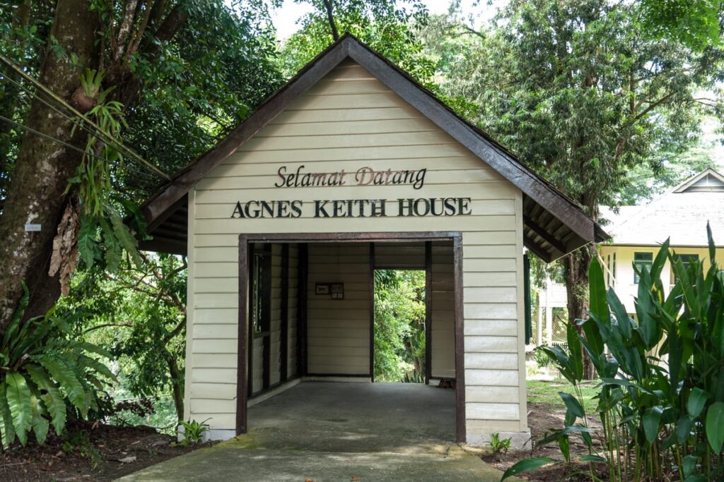 sejarah agnes keith house