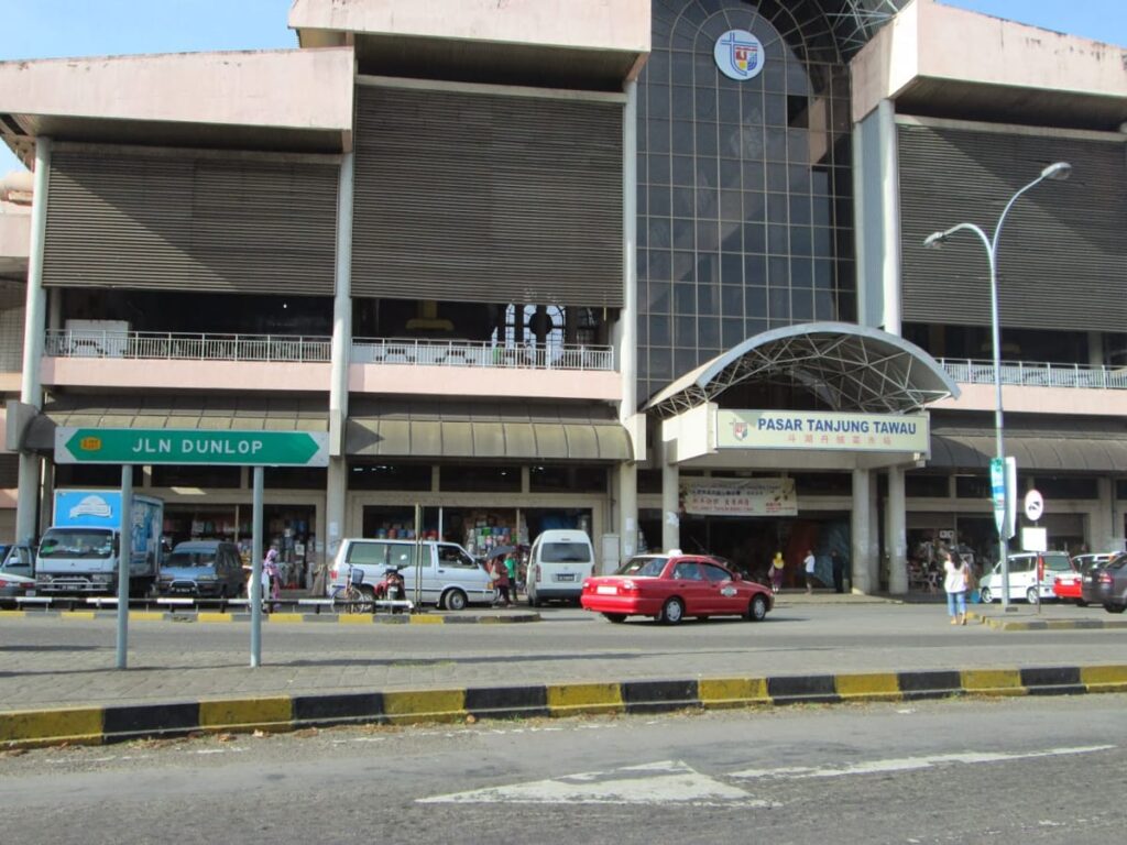 laluan pasar tanjung tawau