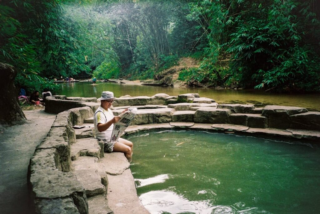 lokasi annah rais hot spring