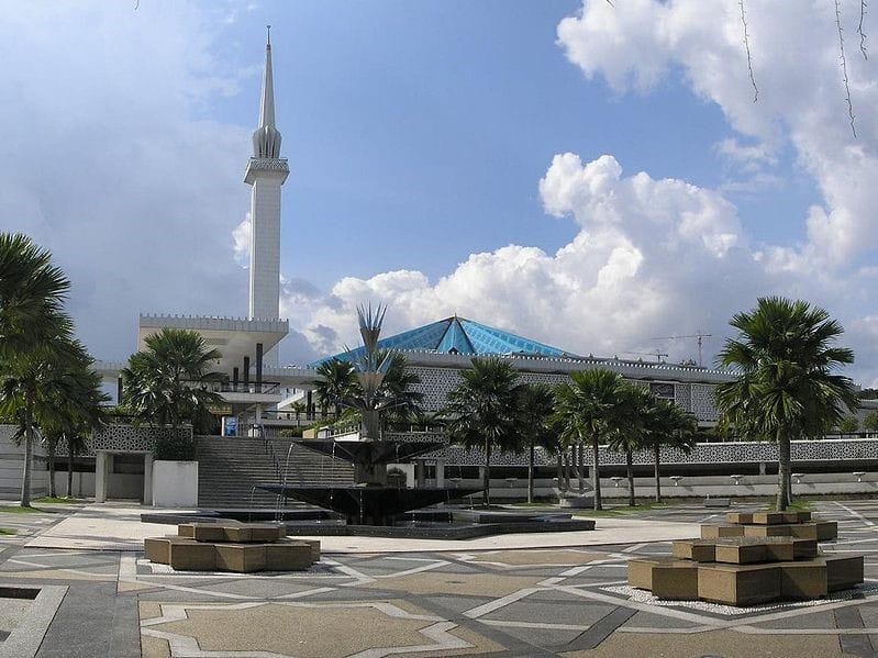lokasi masjid negara kuala lumpur