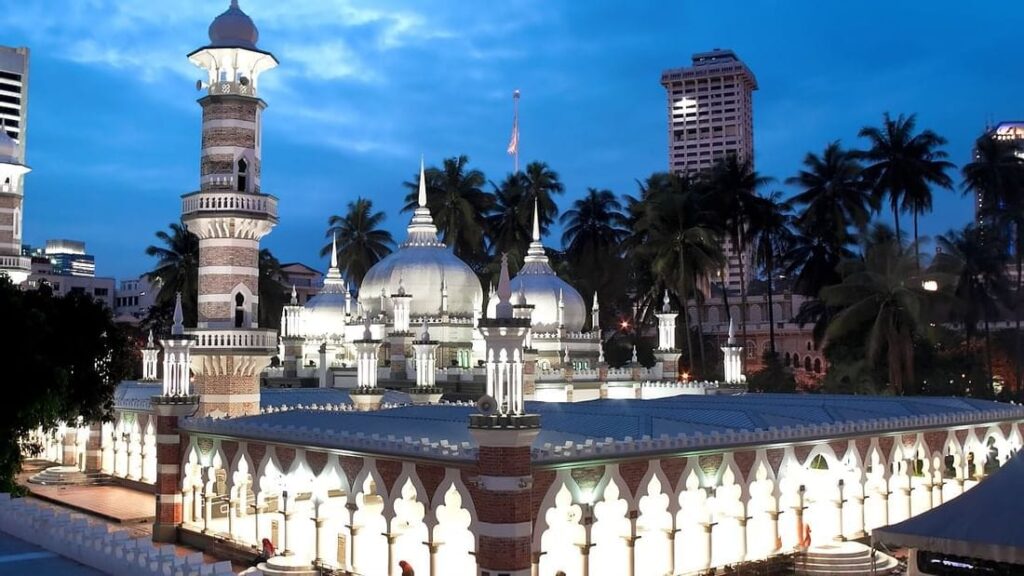 seni bina masjid jamek kl