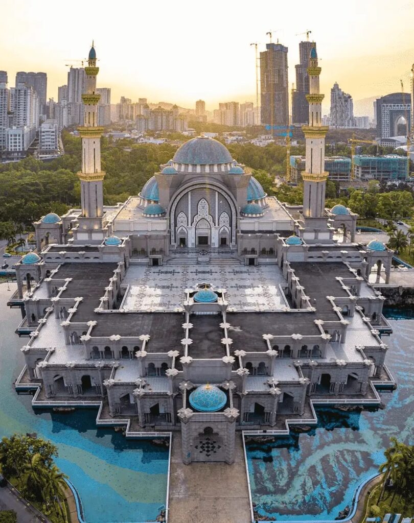 seni bina masjid wilayah persekutuan
