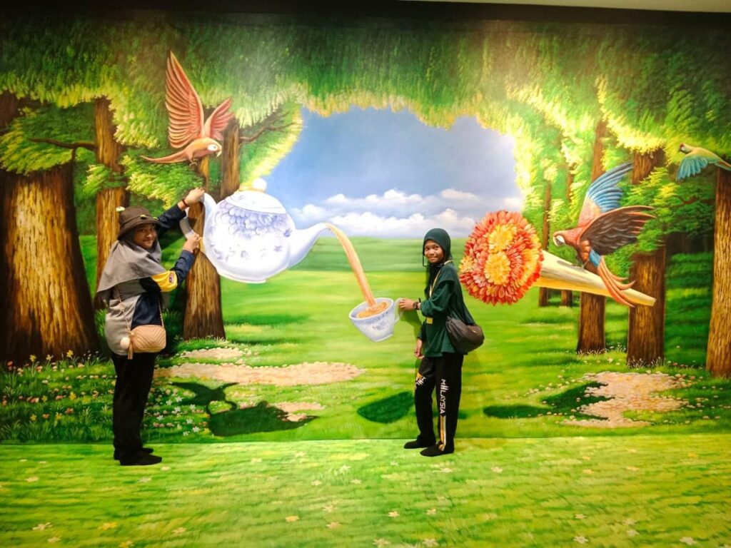 tarikan illusion 3d art museum