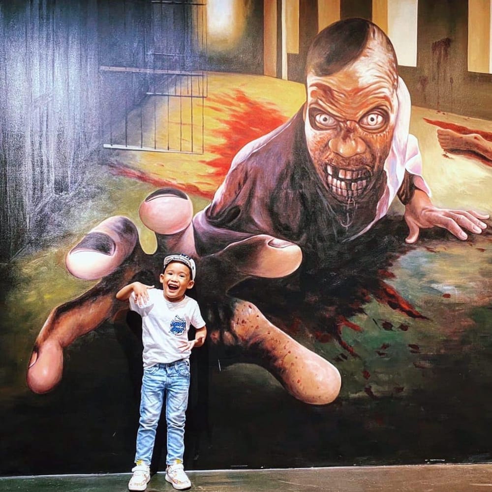 tips illusion 3d art museum