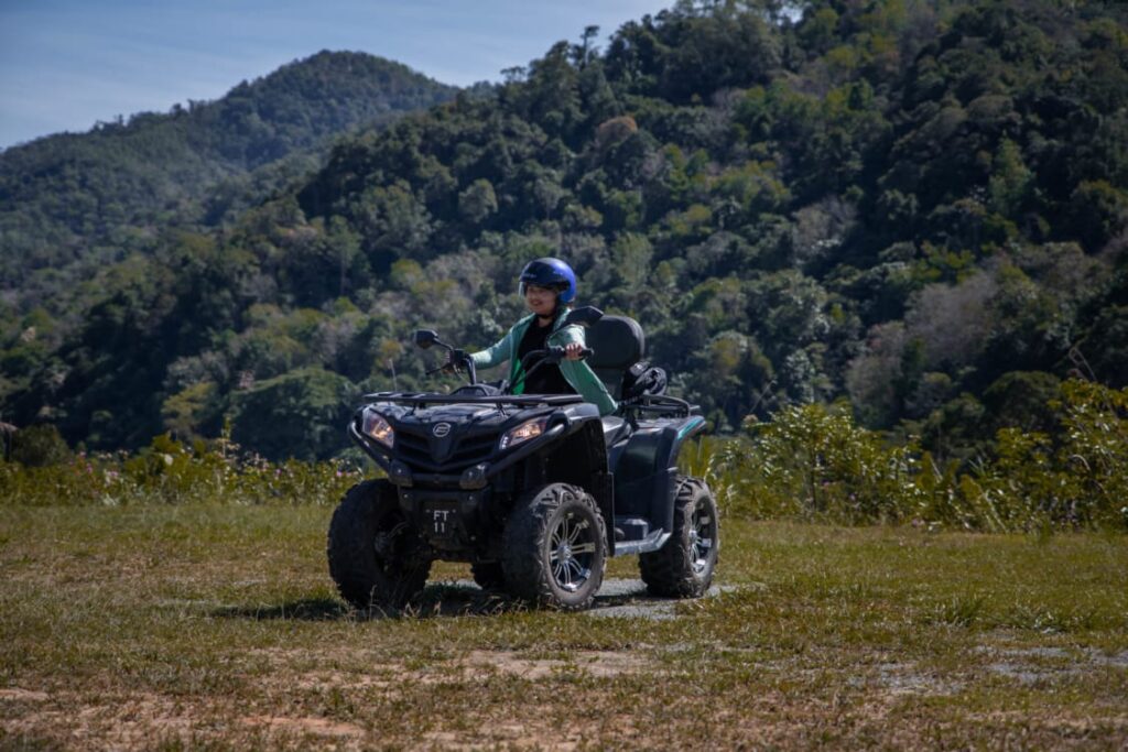 aktiviti quad biking borneo