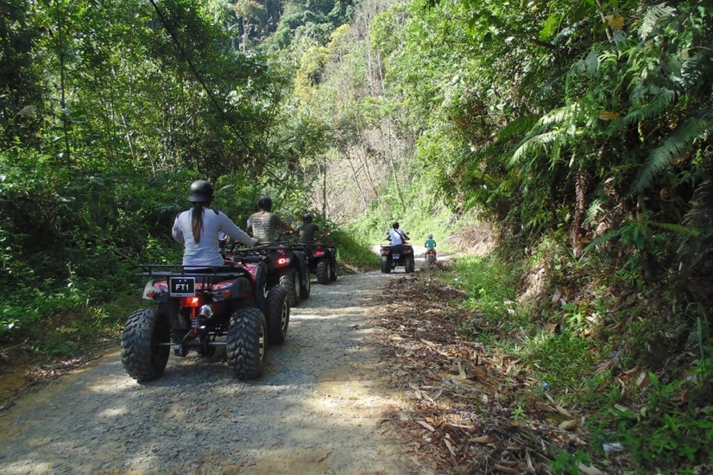 harga tiket borneo quad biking