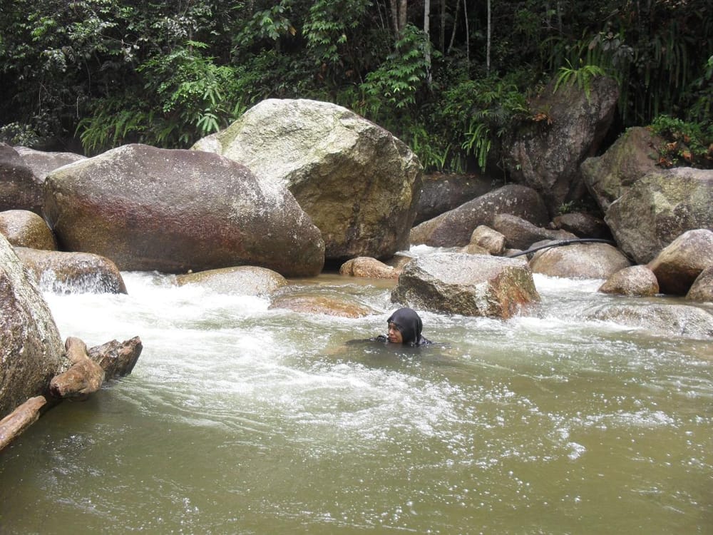 sungai pinang waterfall