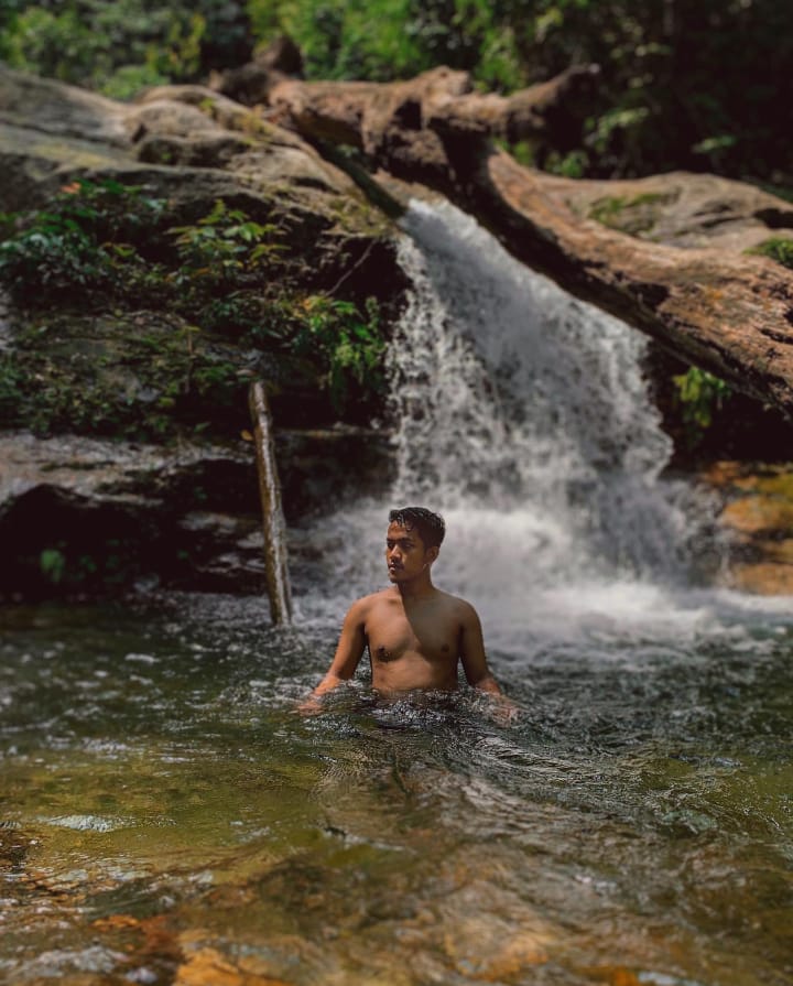 tarikan air terjun batu hampar