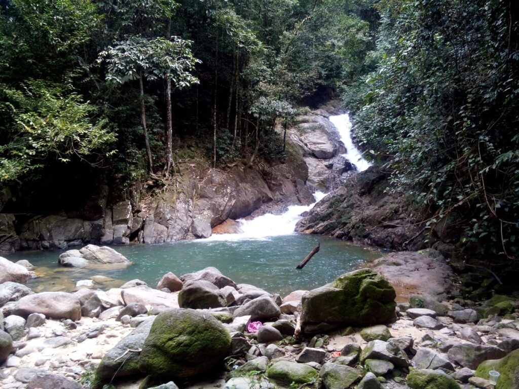 harga tiket air terjun jeram linang